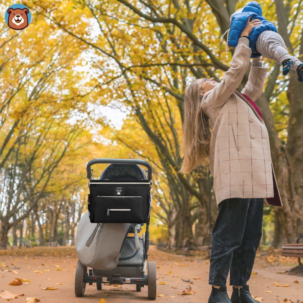 Sac à Langer - BabyTravel™ - Noir - Accessoires de sorties pour bébés