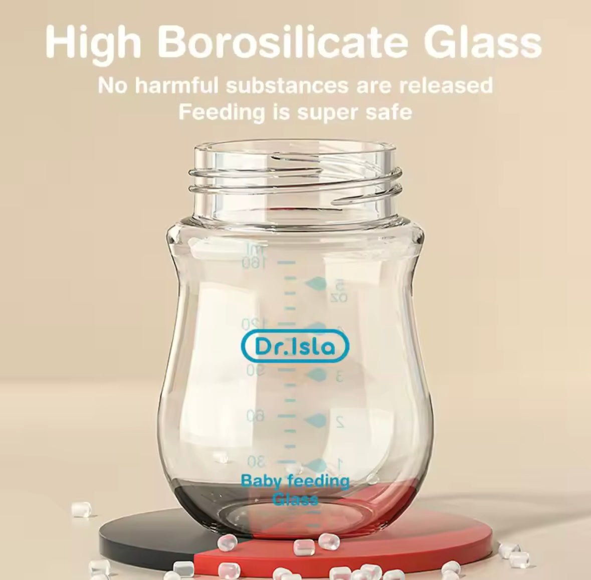 BIBERON | Baby Glass Bottle™ - Accessoires de sorties pour bébés