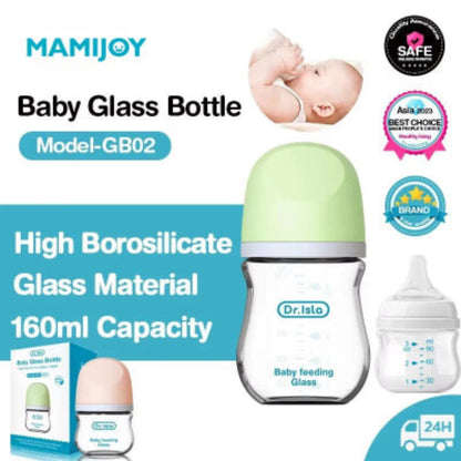 biberon baby glass bottle
