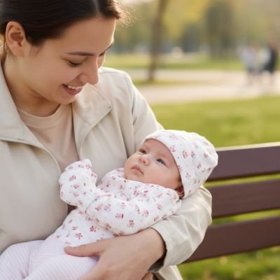 Bonnet bébé fille 