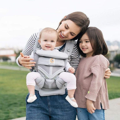 Porte Bébé - BreathBabyBag™ - Gris - Accessoires de sorties pour bébés