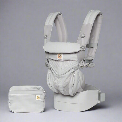 Porte Bébé - BreathBabyBag™ - Gris - Accessoires de sorties pour bébés