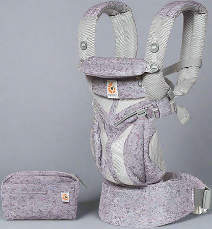 Porte Bébé - BreathBabyBag™ - Mauve Lavande - Accessoires de sorties pour bébés