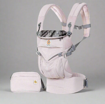 Porte Bébé - BreathBabyBag™ - Rose Maille - Accessoires de sorties pour bébés