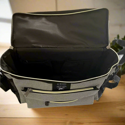 Sac à Langer - BabyTravel™ - Gris - Accessoires de sorties pour bébés