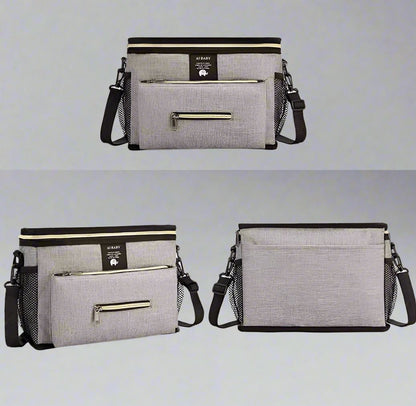 Sac à Langer - BabyTravel™ - Gris - Accessoires de sorties pour bébés