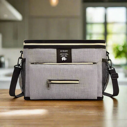Sac à Langer - BabyTravel™ - Gris - Accessoires de sorties pour bébés