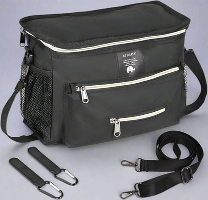 Sac à Langer - BabyTravel™ - Noir - Accessoires de sorties pour bébés
