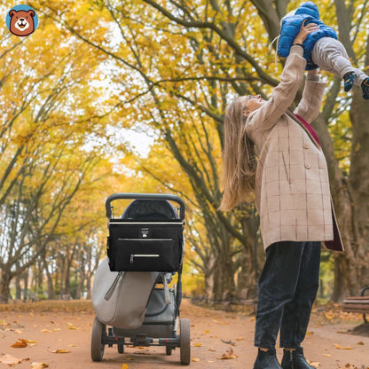 Sac à Langer - BabyTravel™ - Noir - Accessoires de sorties pour bébés